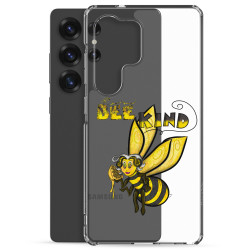Clear Case for Samsung® - Bee Kind Queen Clear Case for Samsung® - Bee Kind Queen