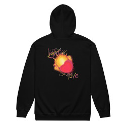 Light and Love Zip Hoodie